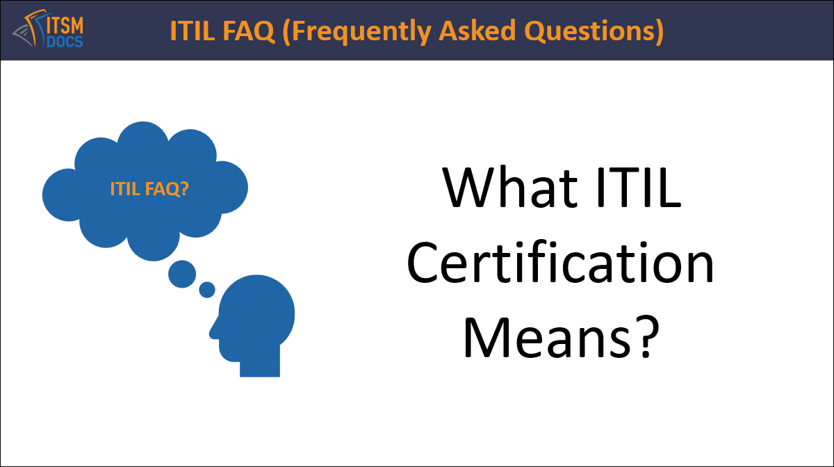 Itil certification shop
