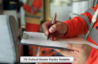 ITIL Protocol Disaster Practice Template