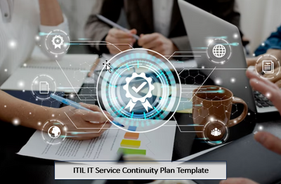 ITIL IT Service Continuity Plan Template