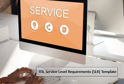 ITIL Service Level Requirements (SLR) Template