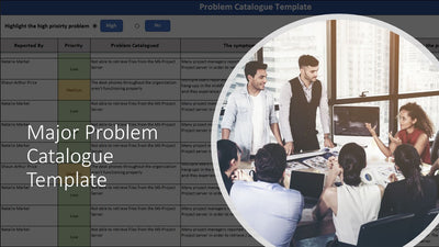 Major Problem Catalogue Template ITSM Problem Management – Catalogue Template