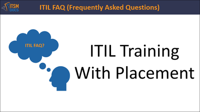 ITIL Training With Placement