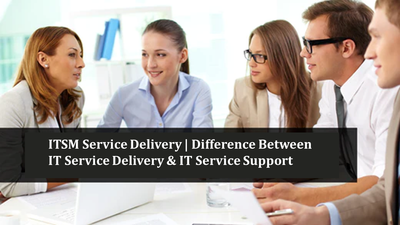 ITSM Service Delivery | Difference Between IT Service Delivery & IT Service Support