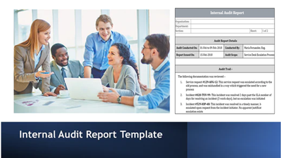 Internal Audit Report Template