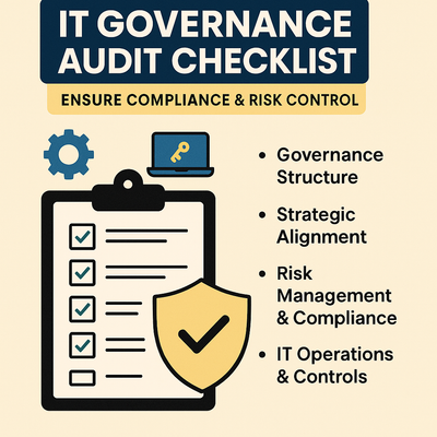 IT Governance Audit Checklist | Ensure Compliance & Risk Control