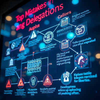 Top Mistakes in Delegation ; How to Avoid Them: An IT Delegation of Authority Process Playbook