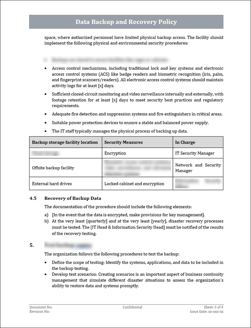 ISO 22301 Documentation Toolkit for Business Continuity