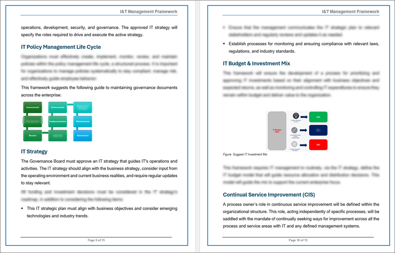 COBIT IT Management Framework Template – ITSM Docs - ITSM Documents ...