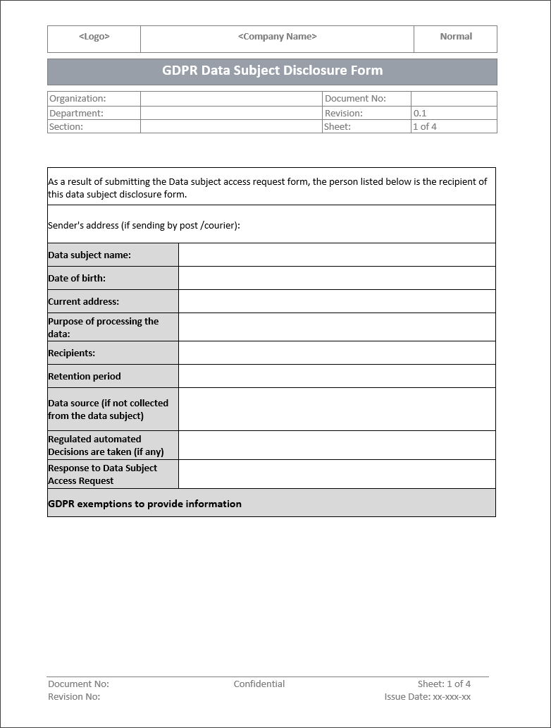 Gdpr Document.pdf GDPR Implementation Toolkit – ITSM Docs - ITSM Documents & Templates
