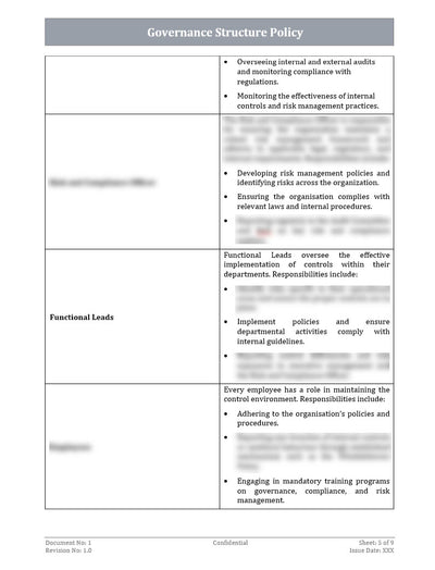 Pay Policy Structure Governance Structure Policy Template – ITSM Docs - ITSM Documents ...