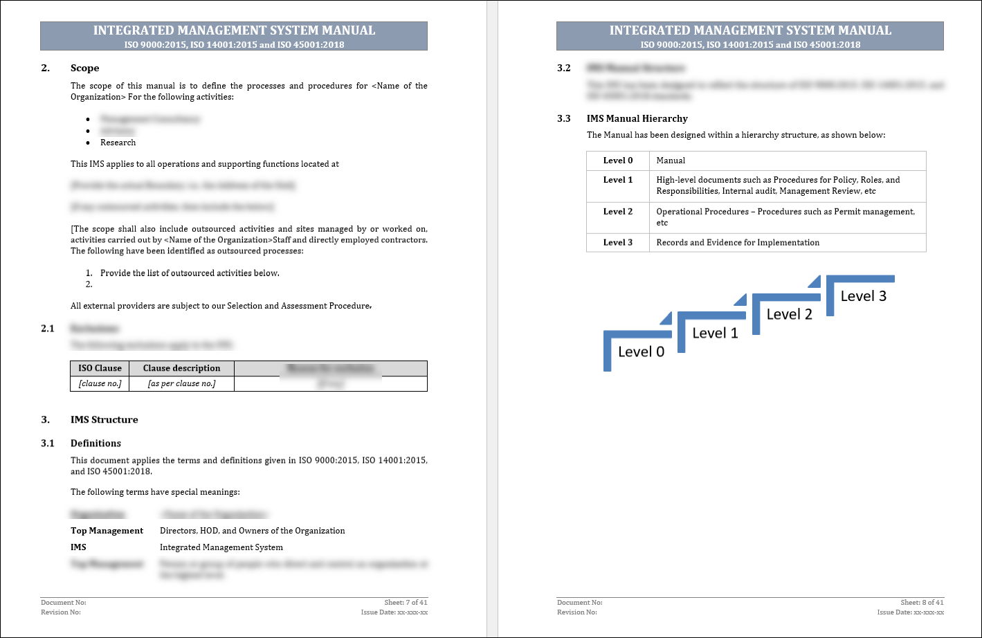 Ims Implementation Plan Example IMS Toolkit (Integrated Management System) – ITSM Docs - ITSM Documents ...