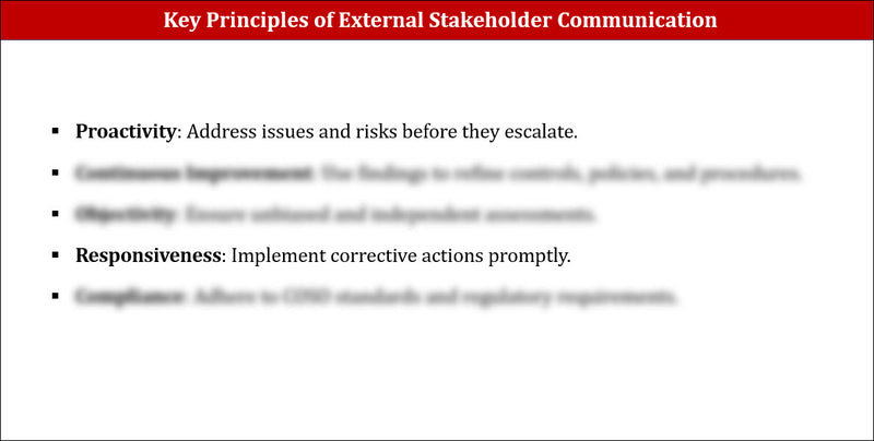 Monitoring, Evaluation and Continuous Auditing Procedure Template