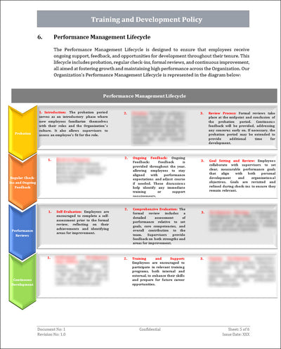 Performance Management Policy Template