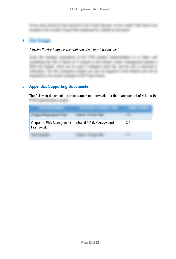 Risk Management Toolkit – ITSM Docs - ITSM Documents & Templates