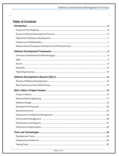 Software Development Management Process Playbook – ITSM Docs - ITSM ...