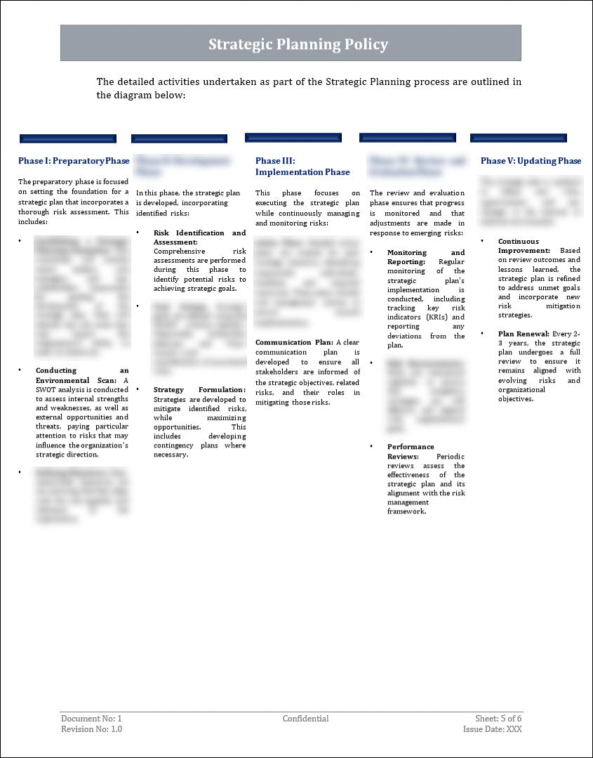 Strategic Direction Document Example Strategic Planning Policy Template – ITSM Docs - ITSM Documents & Templates