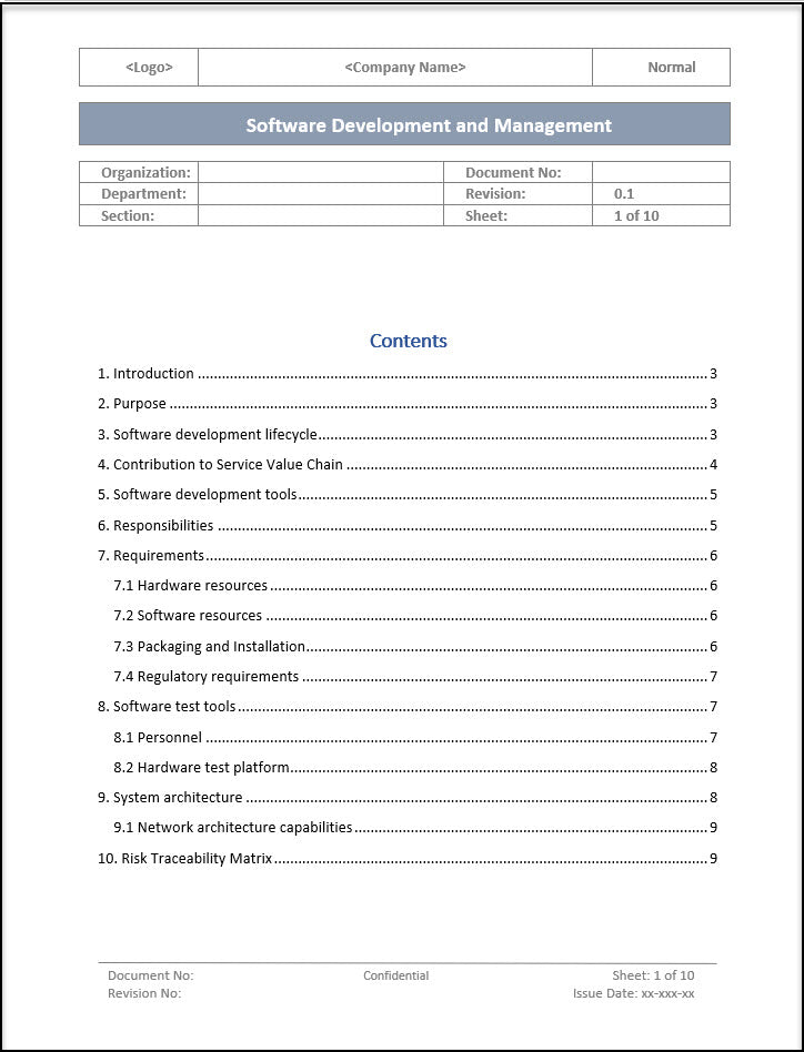 Software Development And Management Process Template ITSM Docs ITSM Software development and management process template itsm docs itsm