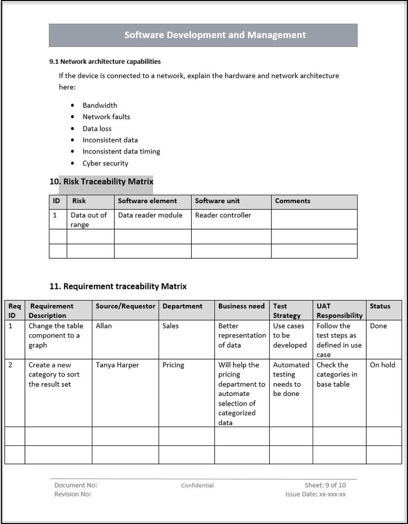 Software Development and Management process template ITSM Docs ITSM Software Development and Management process template ITSM Docs ITSM
