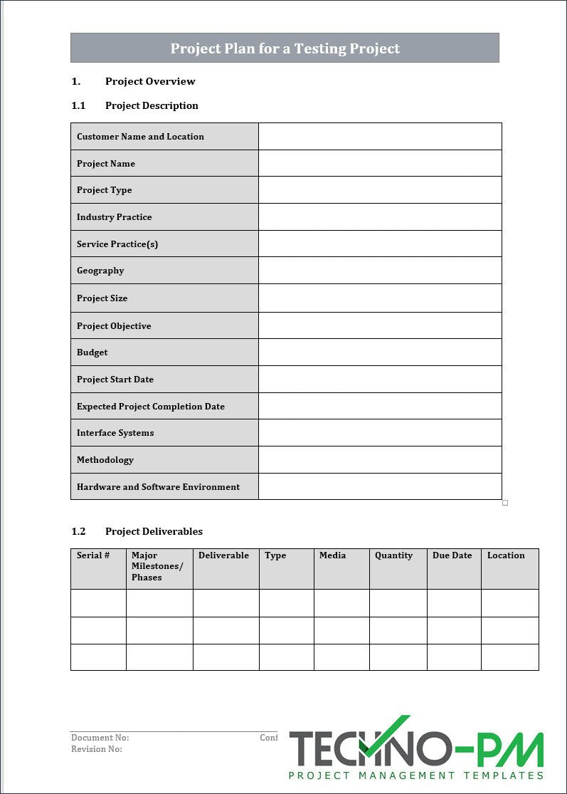 Project Testing Toolkit – ITSM Docs - ITSM Documents & Templates