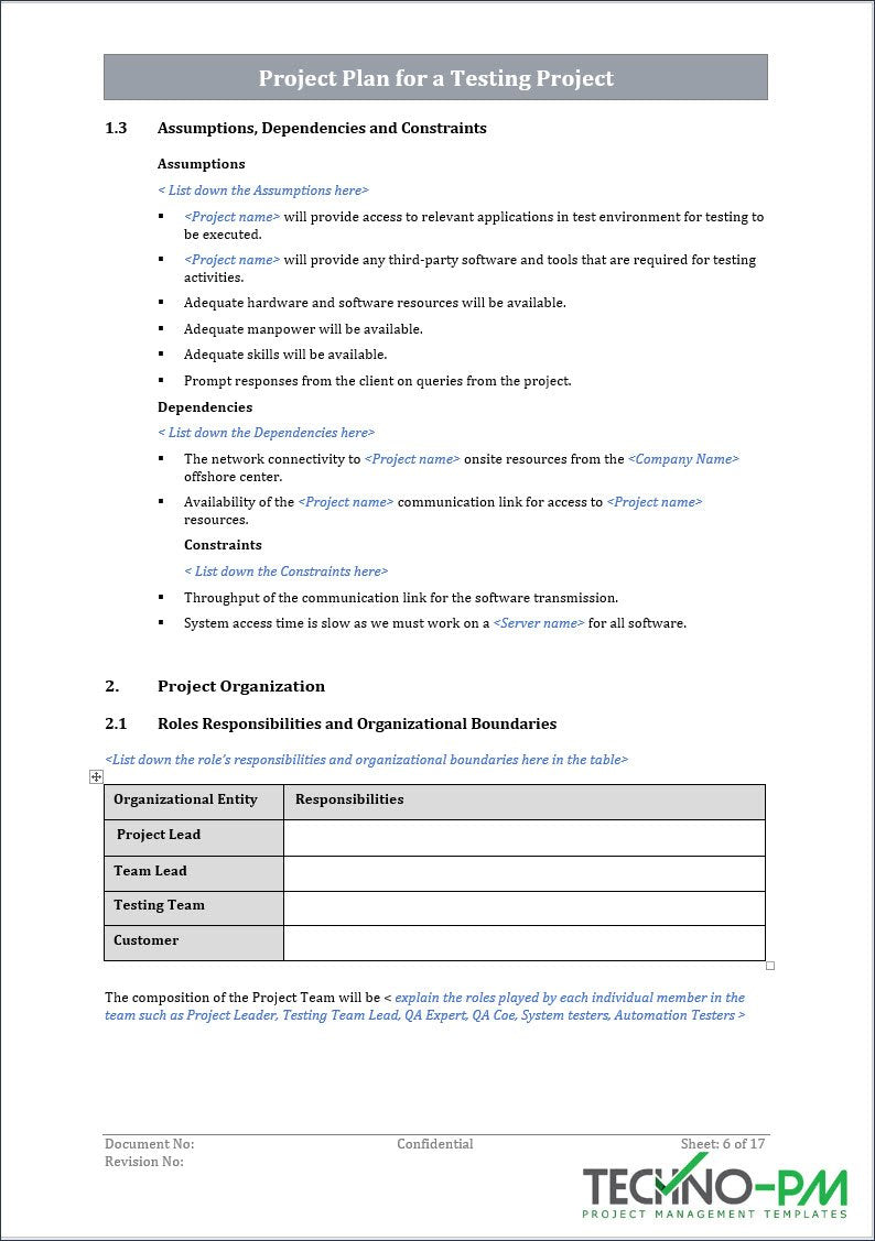 Project Testing Toolkit – ITSM Docs - ITSM Documents & Templates