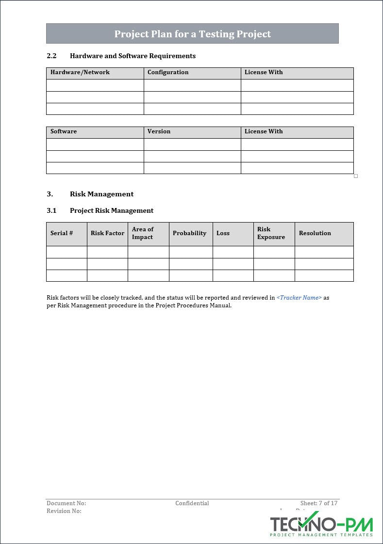 Project Testing Toolkit – ITSM Docs - ITSM Documents & Templates