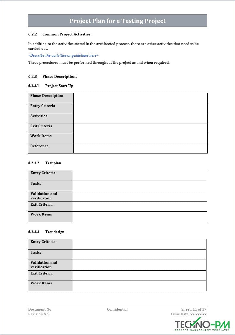 Project Testing Toolkit – ITSM Docs - ITSM Documents & Templates