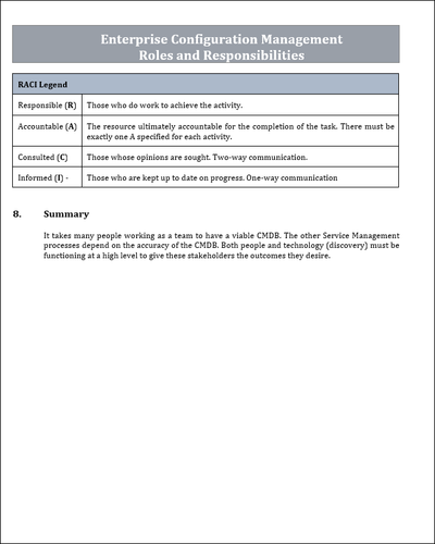 Configuration Management Templates Bundle – ITSM Docs - ITSM Documents ...