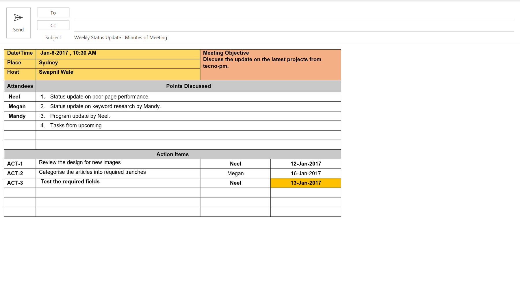 Status Update Toolkit (Status Reports & Email Templates) – ITSM Docs ...