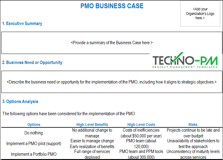 Pmo Case Study Visual PMO starter kit – ITSM Docs - ITSM Documents & Templates