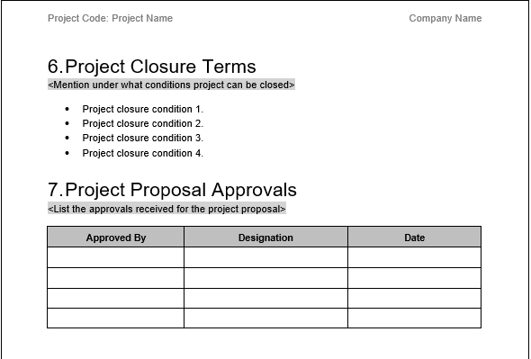 Itsm Rfp Development Project Proposal Template Web Development Project