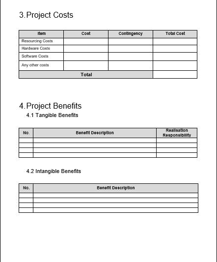 Final Project Proposal Example Word Project Proposal Word Template – ITSM Docs - ITSM Documents & Templates