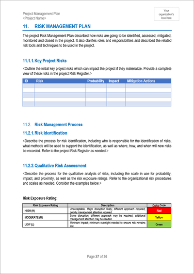 Project Management Plan