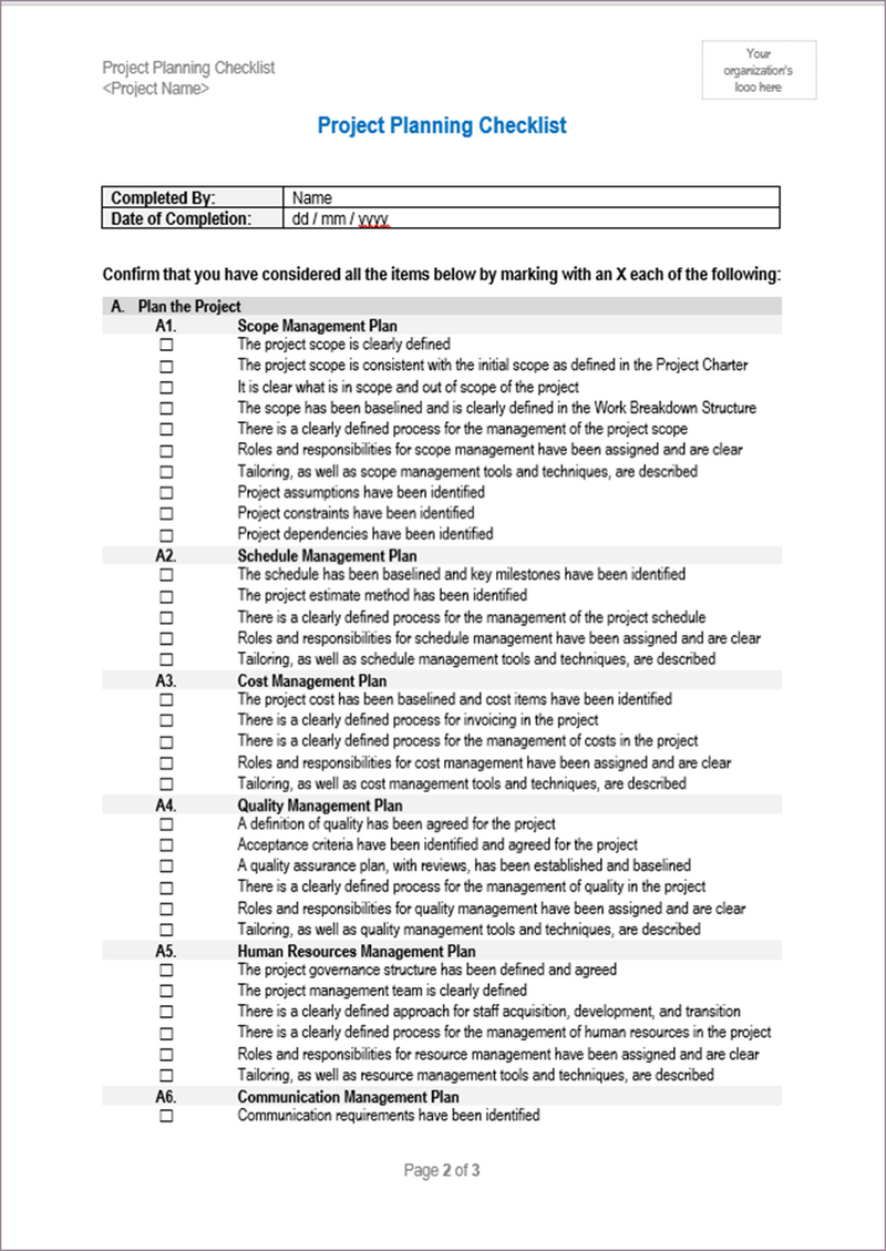 Project Initiation - 23 Templates – ITSM Docs - ITSM Documents & Templates