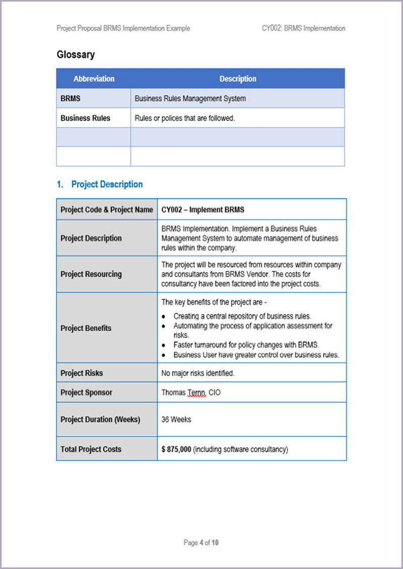 Project Initiation - 23 Templates – ITSM Docs - ITSM Documents & Templates