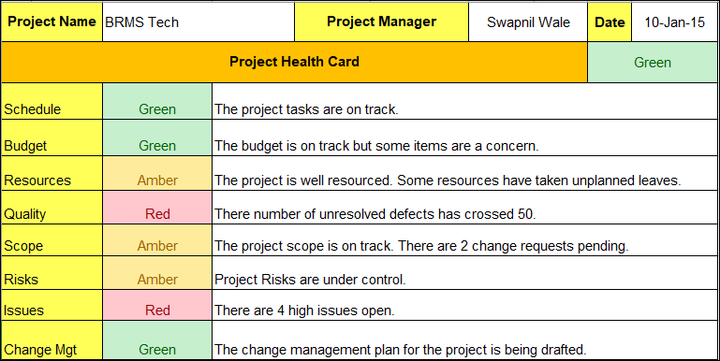 Excel Weekly Status Report Template – ITSM Docs - ITSM Documents & Templates excel-weekly-status-report-template-itsm-docs-itsm-documents-templates