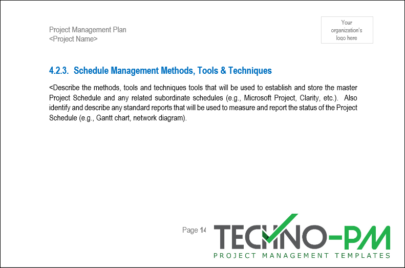 Schedule Management Methods