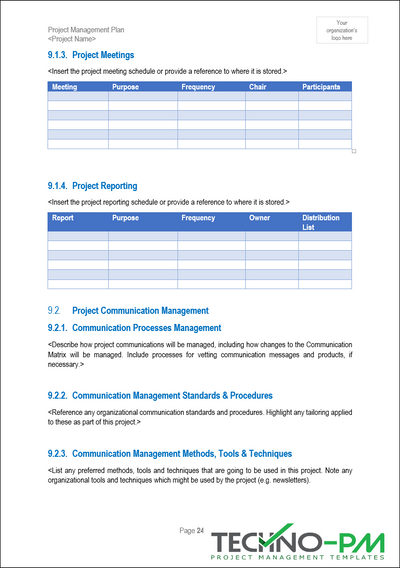 PMP Project Meetings