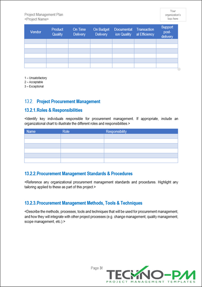 Project Procurement Management
