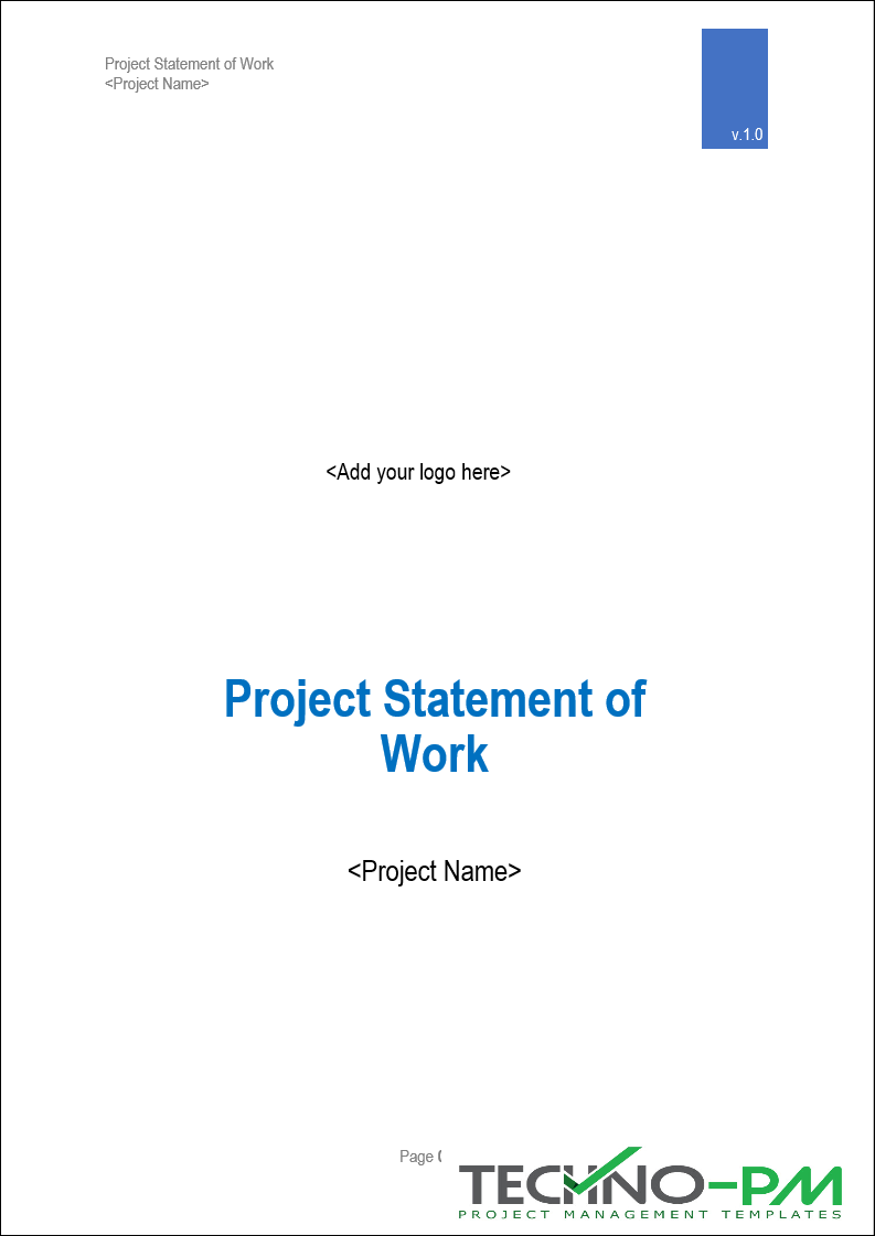 Project Statement of Work