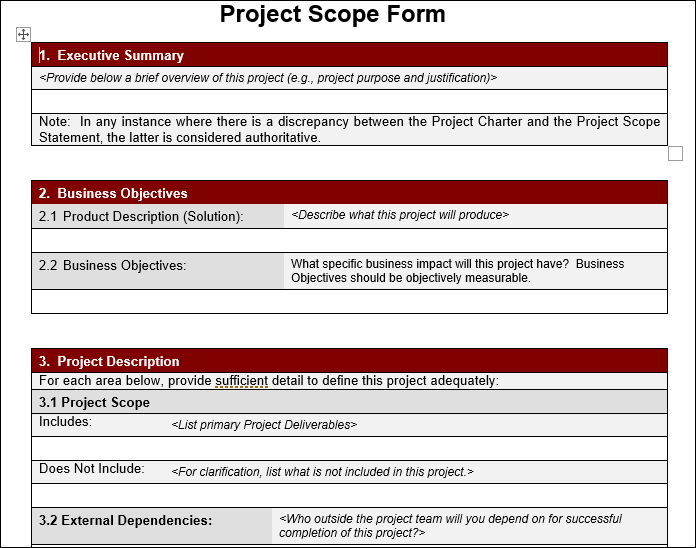 Project Management Templates Toolkit – ITSM Docs - ITSM Documents ...