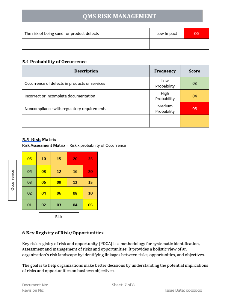 Metrix 360 Risk Management Claims Forms.pdf ISO 9001 Bundle – ITSM Docs - ITSM Documents & Templates