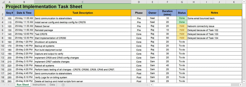 Release Implementation Plan