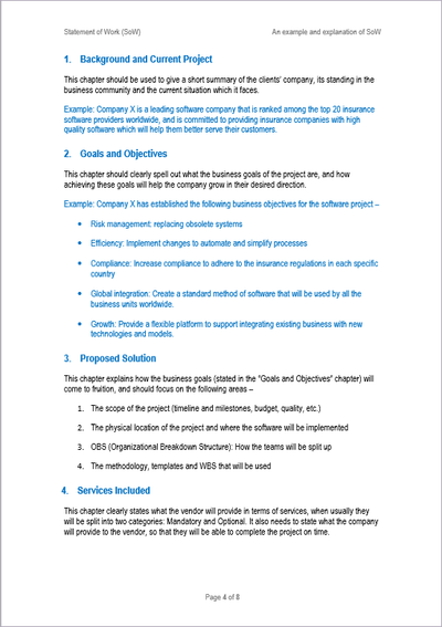 SOW Template ITSM Docs ITSM Documents Templates SOW Template ITSM Docs ITSM Documents Templates