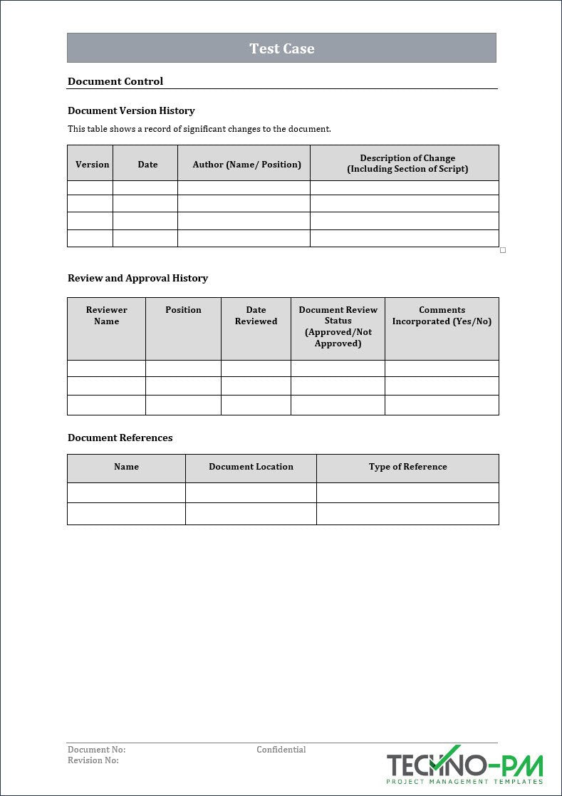 Excel Test Case Template Software Test Case Excel Template Excel | ET