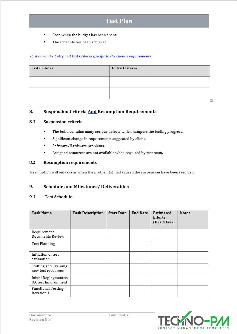 Project Testing Toolkit – ITSM Docs - ITSM Documents & Templates