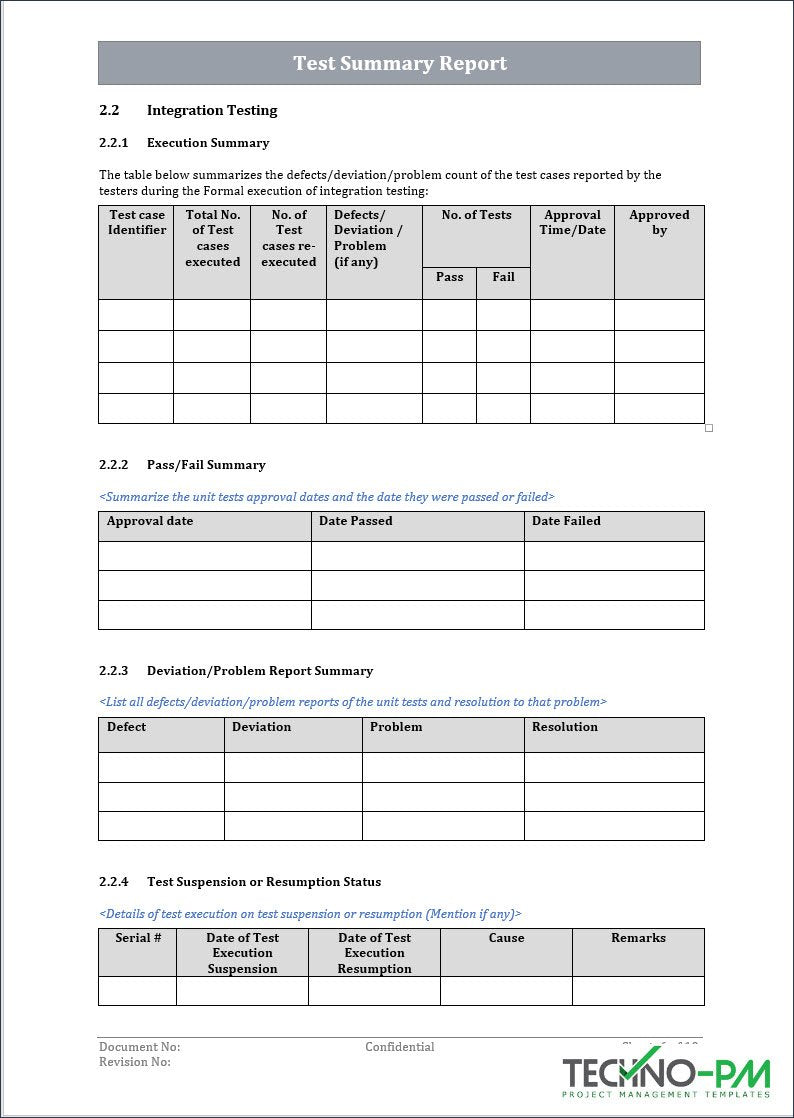 Project Testing Toolkit – ITSM Docs - ITSM Documents & Templates