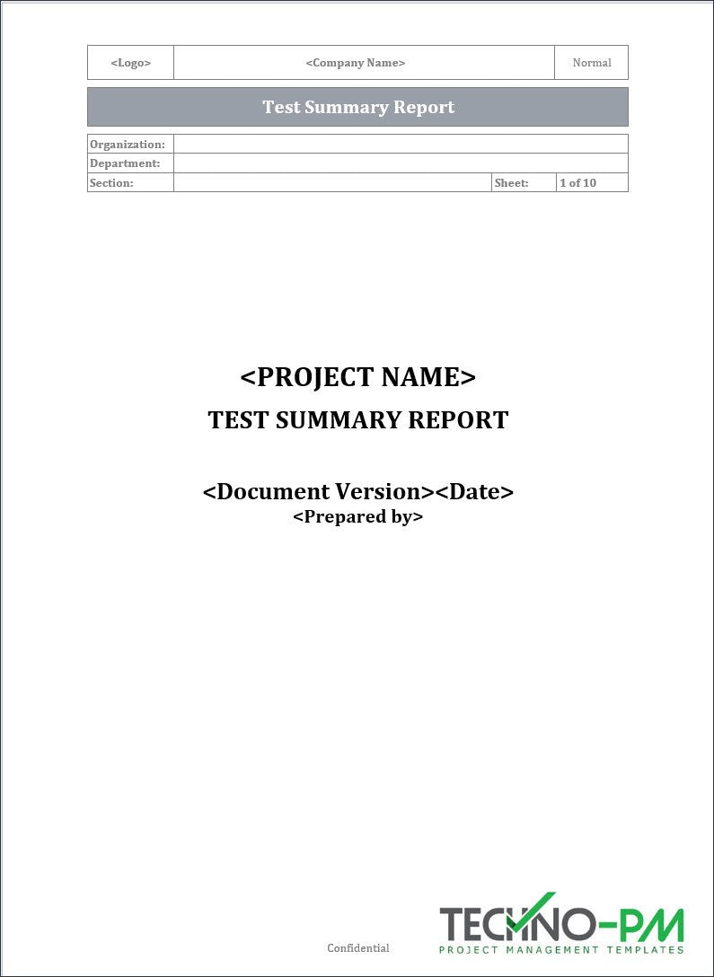 Project Testing Toolkit – ITSM Docs - ITSM Documents & Templates