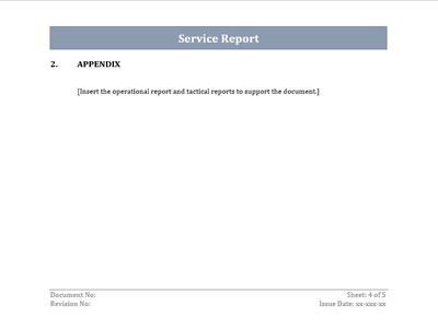 Service Report Problem Description Service Report Template – ITSM Docs - ITSM Documents & Templates