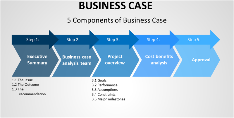 5 components of Business case